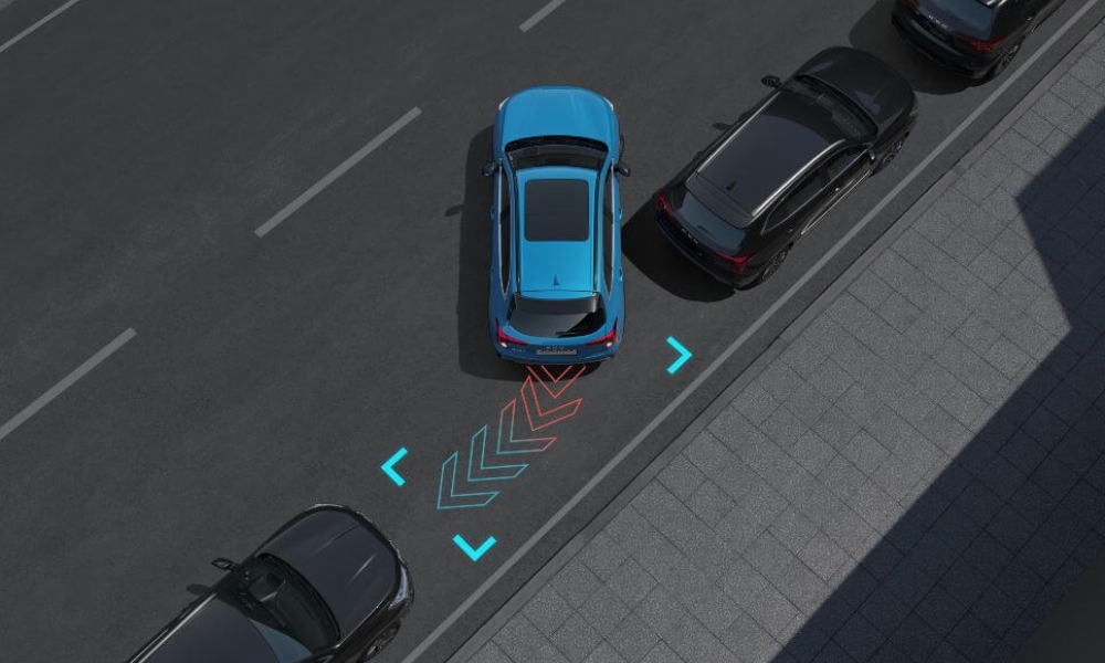 Vista de tecnología de seguridad en auto GWM Jolion PRO