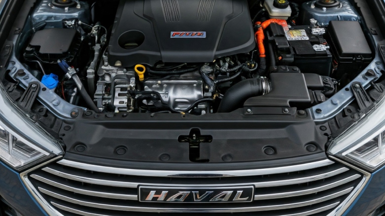 Motor hibrido HEV de camioneta Haval Jolion.